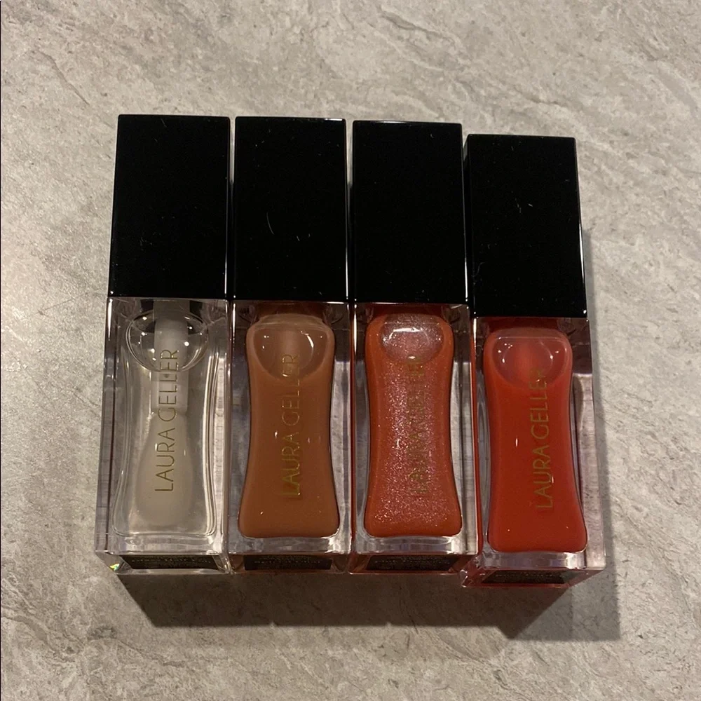 Laura Geller Face & Lip Set — Pink, Gold, Bronze